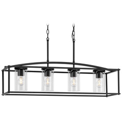 Progress Lighting 1-Light Matte Black Outdoor Pocket Sconce