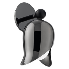 Modern Forms Elixir Polished Black Nickel & Black LED Sconce