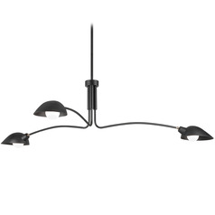 Troy Lighting Leo Soft Black Chandelier