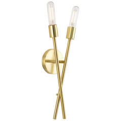 Progress Lighting 1-Light Satin Brass Outdoor Wall Lantern