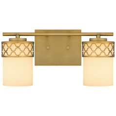 Quoizel Lighting Tenley Aged Brass Bathroom Light