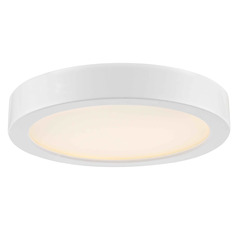 Flat LED Light Surface Mount 6-Inch Round White 5CCT 1025LM