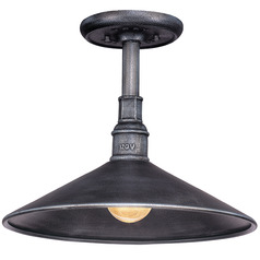 Troy Lighting Toledo Old Silver Outdoor Hanging Light