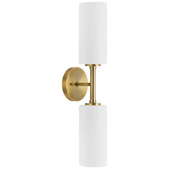 Progress Lighting Atwell 1-Light Vintage Brass Outdoor Post Light