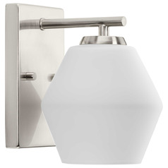 Progress Lighting Safford 1-Light Brushed Nickel Wall Sconce