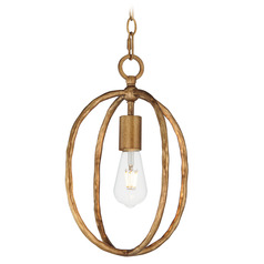 Maxim Lighting Martel Etruscan Gold Mini-Pendant Light