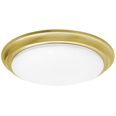 Afx Lighting Baron Satin Brass LED Flushmount Light