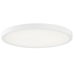 Flat LED Light Surface Mount 14-Inch Round White 5CCT 2355LM