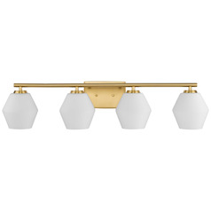 Progress Lighting Safford 4-Light Silver Ridge Vanity Light