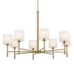 Ali 38.75-Inch Chandelier in Brushed Brass by Kichler Lighting