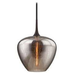 Troy Lighting West End Vintage Bronze Pendant Light with Bowl / Dome Shade