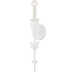 Troy Lighting Florian Gesso White LED Sconce