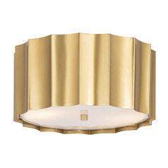 Maxim Lighting Allegra Weathered Brass Flushmount Light