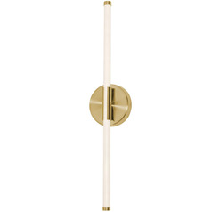 Afx Lighting Rusnak Satin Brass LED Sconce