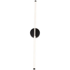 Afx Lighting Rusnak Black LED Vertical Bathroom Light