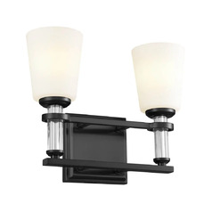 Rosalind 2-Light Bath Light in Black by Kichler Lighting