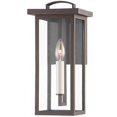 Troy Lighting Eden Textured Bronze Outdoor Wall Light