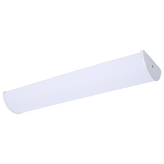 Nuvo Lighting Crispo White LED Bathroom Light