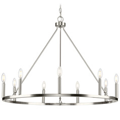 Progress Lighting Cowan 5-Light Brushed Nickel Chandelier