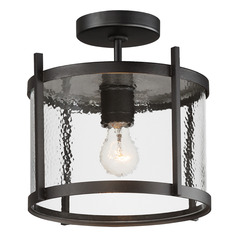 Maxim Lighting Belfry Black Close To Ceiling Light