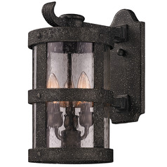 Troy Lighting Barbosa Aged Pewter Outdoor Wall Light