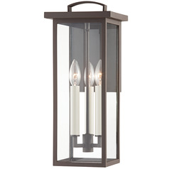 Troy Lighting Eden Textured Bronze Outdoor Wall Light