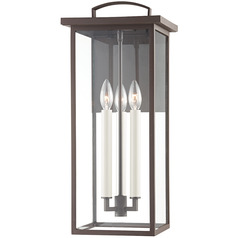 Troy Lighting Eden Textured Bronze Outdoor Wall Light