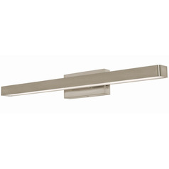 Afx Lighting Brock Satin Nickel LED Vertical Bathroom Light