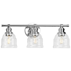 Progress Lighting Ambrose Polished Chrome Bathroom Light