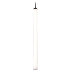 Afx Lighting Caden Black LED Mini-Pendant Light with Cylindrical Shade