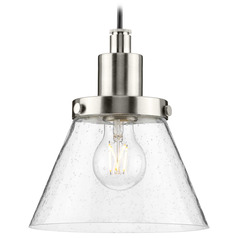 Progress Lighting Cowan 1-Light Brushed Nickel Pendant