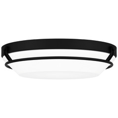 Quoizel Lighting Dunbar Matte Black LED Flushmount Light