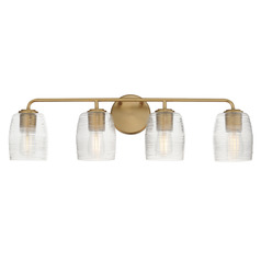 Maxim Lighting Honey Natural Aged Brass Bathroom Light