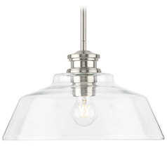 Progress Lighting Dalton 1-Light Brushed Nickel Pendant