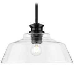 Progress Lighting Dalton 1-Light Matte Black Pendant