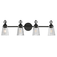 Maxim Lighting Jackson Hole Black Bathroom Light