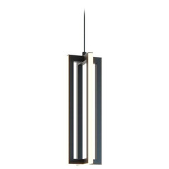Afx Lighting Cass Black LED Mini-Pendant Light