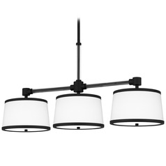Quoizel Lighting Kylen Matte Black Island Light