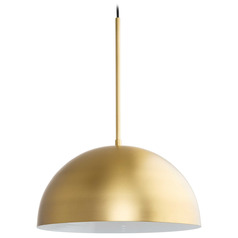 Progress Lighting Markor 1-Light Silver Ridge Mini Pendant