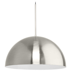 Progress Lighting Markor 1-Light Brushed Nickel Pendant