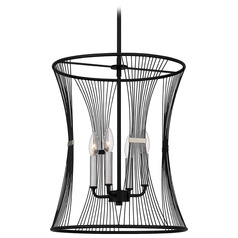 Quoizel Lighting Leiland Matte Black Pendant Light
