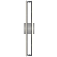 Afx Lighting Cass Satin Nickel LED Vertical Bathroom Light