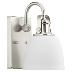 Progress Lighting Preston 1-Light Brushed Nickel Vanity Light