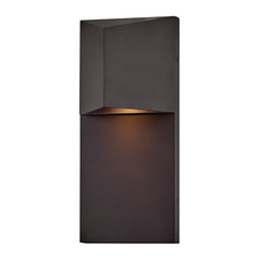 Hinkley Treva Dark Oxidized Brass LED Outdoor Wall Light