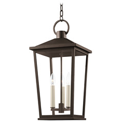 Troy Lighting Soren Textured Bronze & Highlight Outdoor Hanging Light