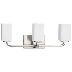 Progress Lighting Cowan Brushed Nickel Bathroom Light