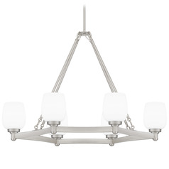 Quoizel Lighting Penning Brushed Nickel Island Light