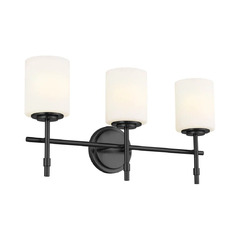 Ali 3-Light Bath Light in Black by Kichler Lighting