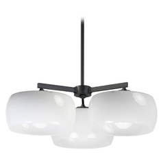 Maxim Lighting Glazed Black Chandelier