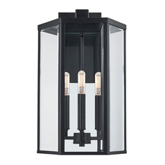 Justice Design Edgeworth Large Outdoor Wall Sconce